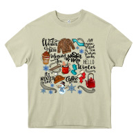 Mossy winter festive essentials Heavy Core Tee - CowhideDigitalArt