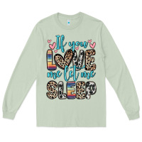 Matcha if you love me let me sleep Long Sleeve Tee - Zillion Design Studio