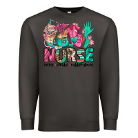 Smoke nurse coffee scrubs rubber gloves Premium Sweatshirt - Jasminsmagicworld