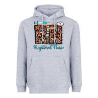 Heather Grey rn registered nurse Heavyweight Hoodie - JahusDesignShop