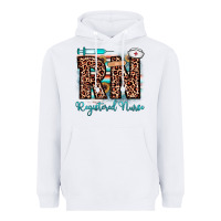 White rn registered nurse Heavyweight Hoodie - JahusDesignShop