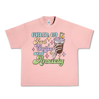 Salmon fueled by iced coffee and anxiety Urban Heavy Tee - MaliasSmallBusiness