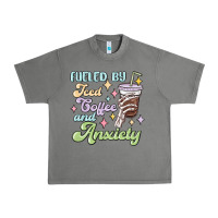 Tornado fueled by iced coffee and anxiety Urban Heavy Tee - MaliasSmallBusiness