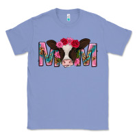 Colony Blue mom with cow mothers day Classic Tee - texasbilliewilder