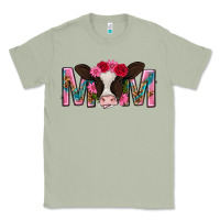 Matcha mom with cow mothers day Classic Tee - texasbilliewilder