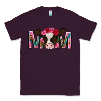 Plum mom with cow mothers day Classic Tee - texasbilliewilder