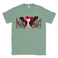 Sage mom with cow mothers day Classic Tee - texasbilliewilder