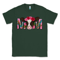 Sports Green mom with cow mothers day Classic Tee - texasbilliewilder