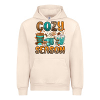 Sandshell cozy season winter coffee cups Urban Hoodie - MaliasSmallBusiness
