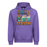 Tulip cozy season winter coffee cups Urban Hoodie - MaliasSmallBusiness