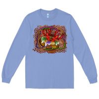 Colony Blue Mardi gras king cake crawfish Long Sleeve Tee - RanaPortraitStore