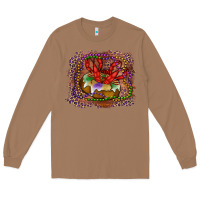 Toasted Coconut Mardi gras king cake crawfish Long Sleeve Tee - RanaPortraitStore