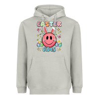 Moon Dust easter vibes smiley face Heavyweight Hoodie - Artiststas