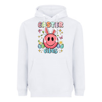 White easter vibes smiley face Heavyweight Hoodie - Artiststas