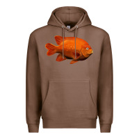 Chestnut California Garibaldi Fish Premium Hoodie - RanaPortraitStore