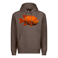 Coffee California Garibaldi Fish Premium Hoodie - RanaPortraitStore