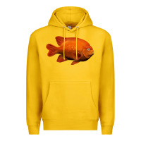 Lemon California Garibaldi Fish Premium Hoodie - RanaPortraitStore