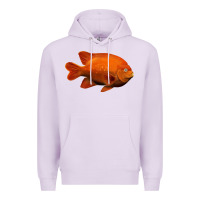 Lilac California Garibaldi Fish Premium Hoodie - RanaPortraitStore
