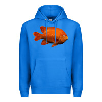 True Royal California Garibaldi Fish Premium Hoodie - RanaPortraitStore
