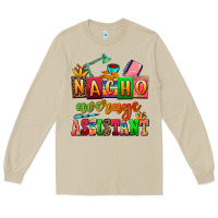 Mushroom nacho average assistant Long Sleeve Tee - AdoDesignShop