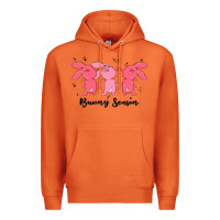 Carrot easter bunny Premium Hoodie - MaliasSmallBusiness