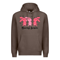 Coffee easter bunny Premium Hoodie - MaliasSmallBusiness