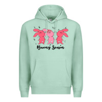 Seafoam easter bunny Premium Hoodie - MaliasSmallBusiness