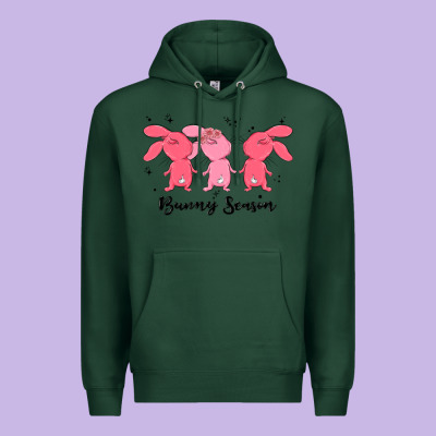 Easter Bunny Premium Hoodie Designed By Maliassmallbusiness