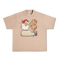 Burro custom milk and cookies with santa Urban Heavy Tee - MaliasSmallBusiness