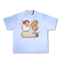 Grape Ice custom milk and cookies with santa Urban Heavy Tee - MaliasSmallBusiness