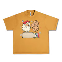Peanut Butter custom milk and cookies with santa Urban Heavy Tee - MaliasSmallBusiness