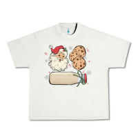 Pistachio custom milk and cookies with santa Urban Heavy Tee - MaliasSmallBusiness