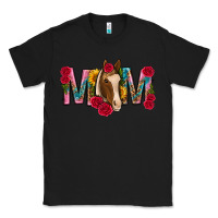 Black mom with horse mothers day Classic Tee - texasbilliewilder