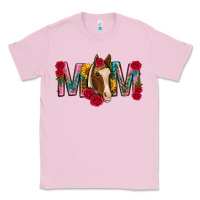 Bubblegum Pink mom with horse mothers day Classic Tee - texasbilliewilder