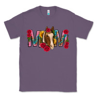 Lavender mom with horse mothers day Classic Tee - texasbilliewilder