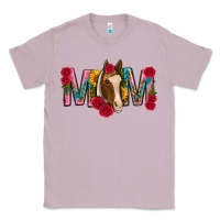 Lilac mom with horse mothers day Classic Tee - texasbilliewilder