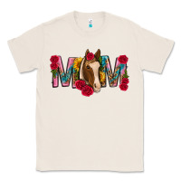 Natural mom with horse mothers day Classic Tee - texasbilliewilder