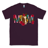 Plum mom with horse mothers day Classic Tee - texasbilliewilder