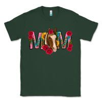 Sports Green mom with horse mothers day Classic Tee - texasbilliewilder