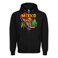 Black mexico map Zipper Hoodie - CTS Tumbler Store
