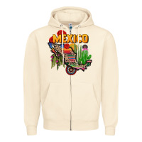 Sandshell mexico map Zipper Hoodie - CTS Tumbler Store