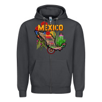 Smoke mexico map Zipper Hoodie - CTS Tumbler Store