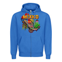 True Royal mexico map Zipper Hoodie - CTS Tumbler Store