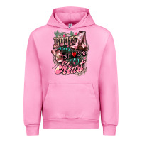 Fuchsia Pink boots never broke my heart Urban Hoodie - NancyCooperArtShop