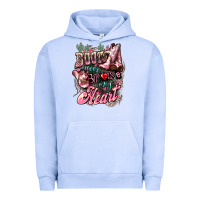 Pigment Grape Ice boots never broke my heart Urban Hoodie - NancyCooperArtShop
