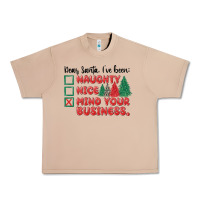 Burro dear santa ive been Urban Heavy Tee - MaliasSmallBusiness