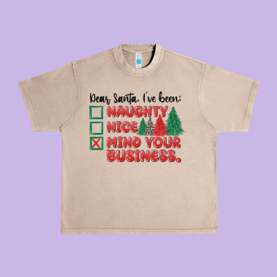 Urban Heavy Tee dear santa ive been
