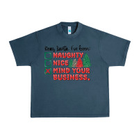 Midnight Navy dear santa ive been Urban Heavy Tee - MaliasSmallBusiness