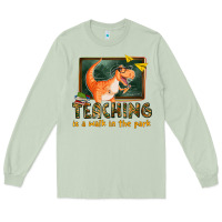 Matcha teaching is a walk in the park Long Sleeve Tee - texasbilliewilder