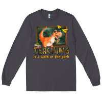 Smoke teaching is a walk in the park Long Sleeve Tee - texasbilliewilder